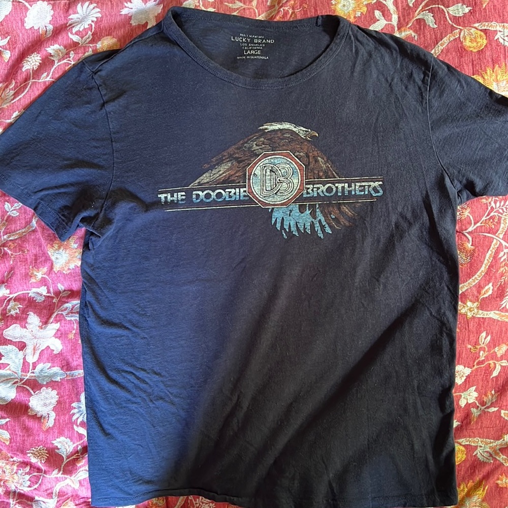 Lucky Brand Large Doobie Brothers Summer 79 Tour T-shirt